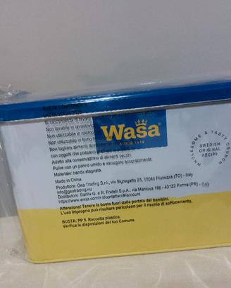 Contenitore metallico Wasa – nuovo, sigillato