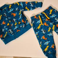 Tuta leggera colorata Chicco bimbo 12 mesi