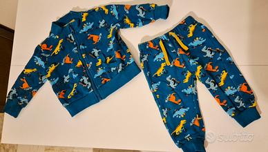 Tuta leggera colorata Chicco bimbo 12 mesi