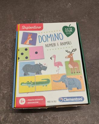 Sapientino Clementoni - Domino Numeri e Animali 