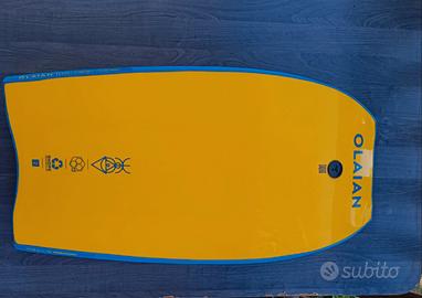 Bodyboard OLAIAN 100 giallo e blu, condizioni nuov