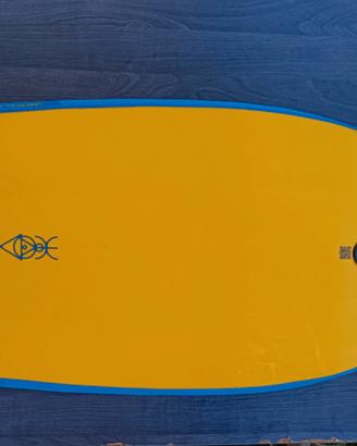 Bodyboard OLAIAN 100 giallo e blu, condizioni nuov