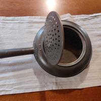 oggetto in rame pentola centrotavola