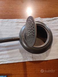 oggetto in rame pentola centrotavola