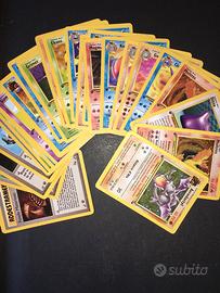 28 Carte Pokemon Set Fossil 1Ed