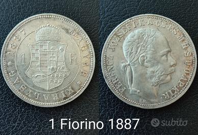 1 Fiorino 1887 Argento 