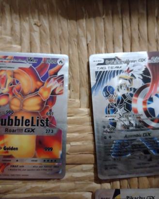 Carte fan art Pokemon e Marvel