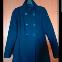 cappotto Yes Zee taglia M blu scuro doppiopetto