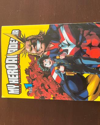 Manga my Hero academia volume 1-2-3