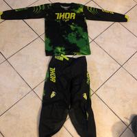 completo motocross bambino thor