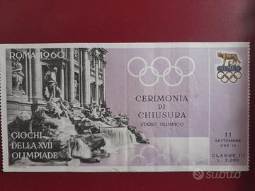 biglietto olimpiadi 