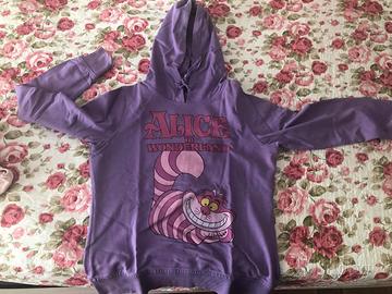 Felpa cappuccio stregatto disney 10