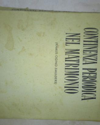 Continenza periodica in matrimonio Stecher 1947