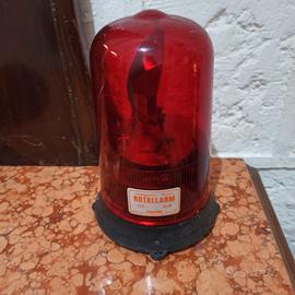 Rotallarm Lampeggiatore rotante rosso vintage. 