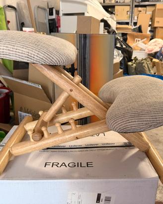 Sedia ergonomica pieghevole