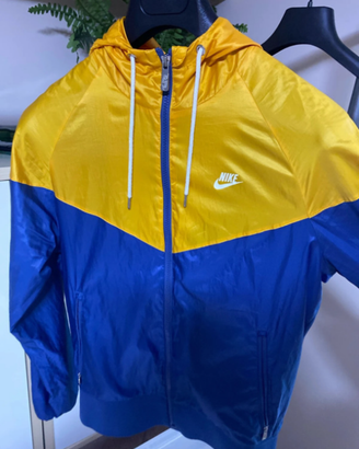 Nike Windrunner giallo blu taglia S ottime cond.