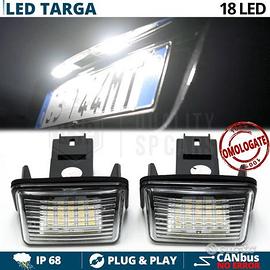 Luci TARGA LED per PEUGEOT 306 SW Luce Bianca