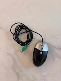 Mouse ottico HP vintage con attacco PS/2