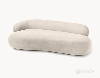 Divano 3 posti con pouf Westwing
