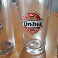 bicchieri birra Dreher n. 4