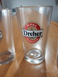 bicchieri birra Dreher n. 4