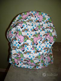 Nuovo zaino con unicorni