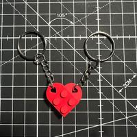 Portachiavi Lego Cuore - Coppia
