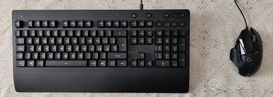 Tastiera Logitech G213+Mouse Logitech G502 Hero