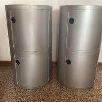 Coppia Comodino Kartell design Anna Castelli