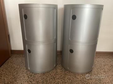 Coppia Comodino Kartell design Anna Castelli