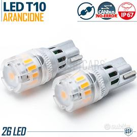 Lampadine Frecce LED T10 WY5W Arancioni CANbus 