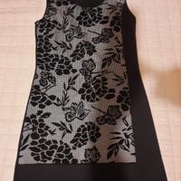 Vestito tubino nero Smash! TG.M autunno/inverno