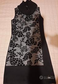 Vestito tubino nero Smash! TG.M autunno/inverno