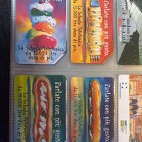 Schede telefoniche rare anni 90