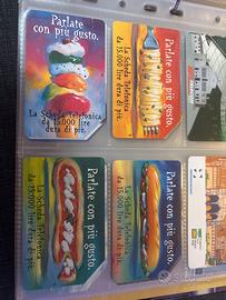 Schede telefoniche rare anni 90