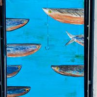 quadro acrilico su tela