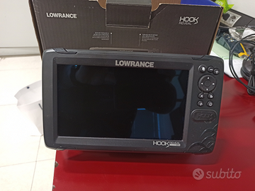 Ecoscandaglio Lowrance Hook Reveal 9ss