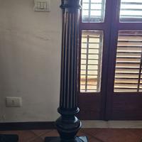 2 antiche colonne in legno