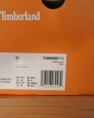 Scarpe da barca Timberland scamosciate