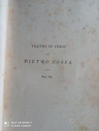 LIBRO PIETRO COSSA DEL 1879 - CLEOPATRA MESSALINA