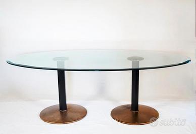 Tavolo di cristallo di Afra e Tobia Scarpa