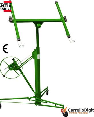 Alzalastre per Cartongesso alza pannelli verde