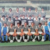 Cartolina celebrativa Scudetto Juventus 1985/86