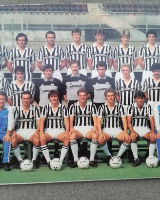 Cartolina celebrativa Scudetto Juventus 1985/86