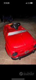 Macchina collezione bambini fiat 500 a pedali