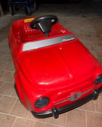 Macchina collezione bambini fiat 500 a pedali