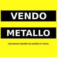 Serramenti alluminio per recupero metalli