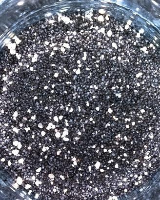 Sabbia ghiaia nera acquario askoll