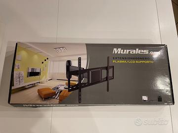 Supporto da parete estraibile per TV monitor