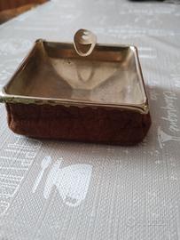 Posacenere vintage di lusso,in ottone,anni 50